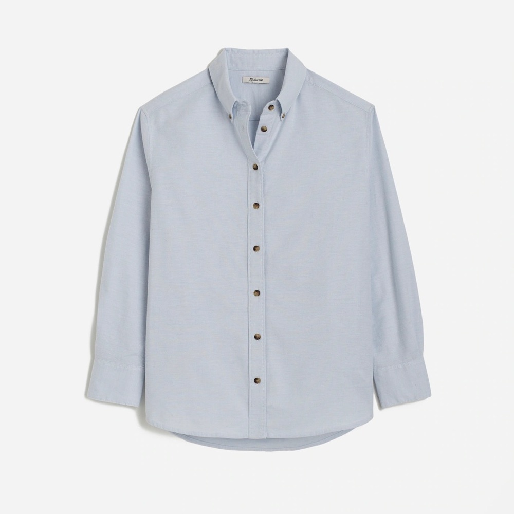 Madewell Top Button Up Shirt Oxford Women’s size Small NWT